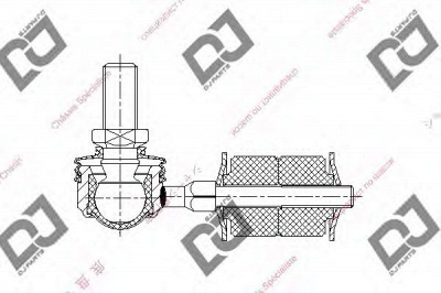 DJ PARTS dl1397 -  Тяга / стойка, стабилизатор
